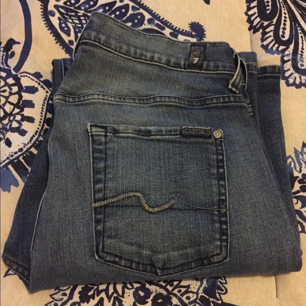 7FAM Men’s Relaxed Jeans SZ 30X32/GUC !